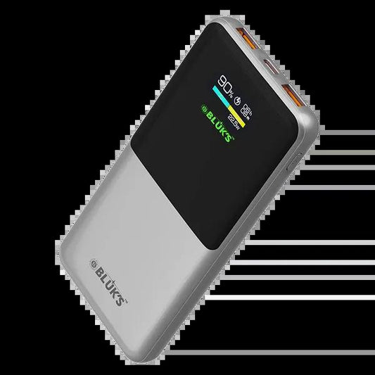 BX-202 Power Bank – 10,000mAh Portable Charger with Dual USB-C & USB-A Ports