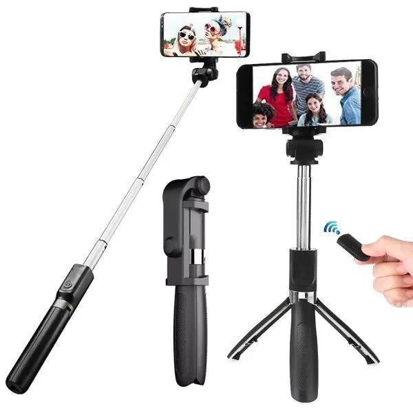 Bluetooth Selfie Stick with Wireless Remote – Foldable & Portable