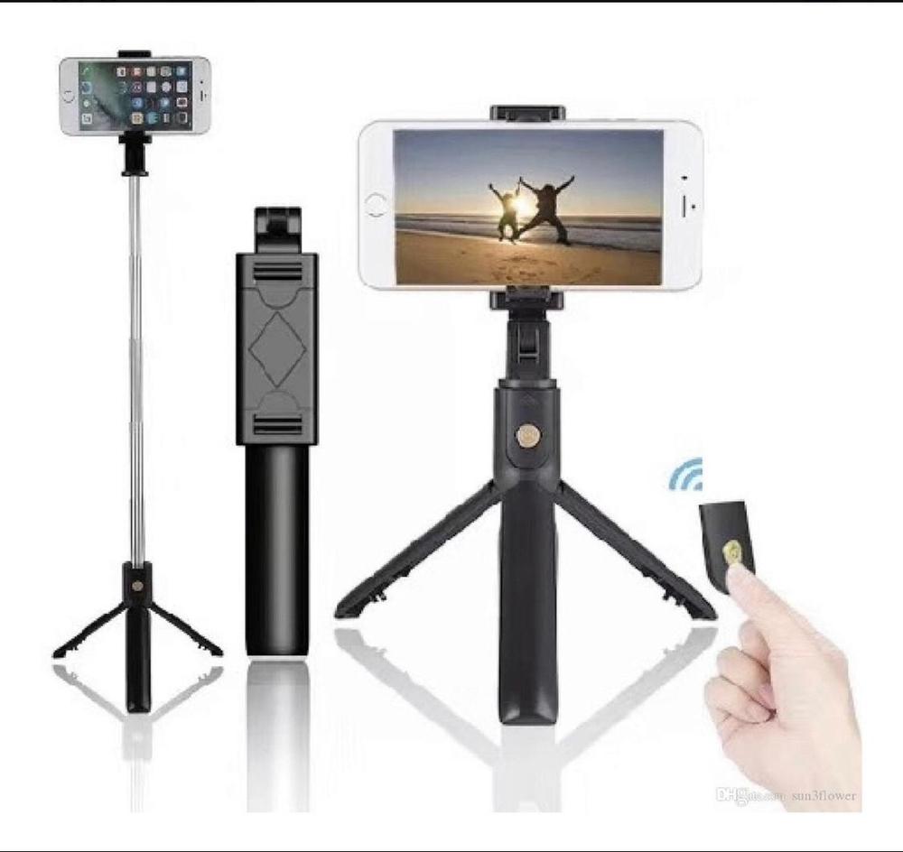 Bluetooth Selfie Stick with Wireless Remote – Foldable & Portable