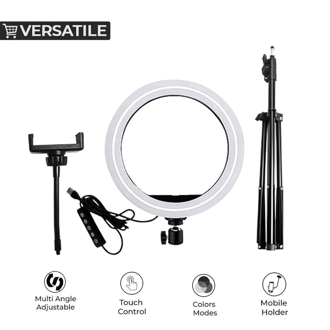 36cm LED Ring Light – Multicolor Lighting for Photography & Video