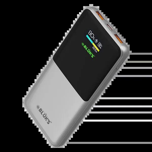 BX-202 Power Bank – 10,000mAh Portable Charger with Dual USB-C & USB-A Ports
