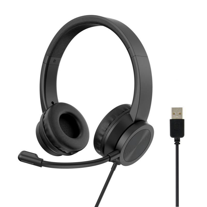 Q5 USB Wired Headphone with Microphone – On-Ear Headset for PC, Laptop & Office Meetings