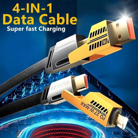 Durable Multicolor Charging Cable – Copper Core, Fast & Reliable