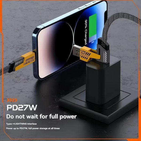 Durable Multicolor Charging Cable – Copper Core, Fast & Reliable