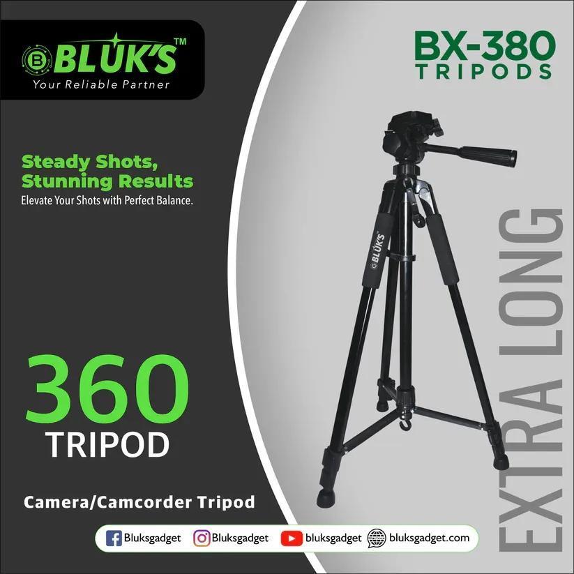 360° Smart Tracking Tripod – Portable Camera & Mobile Stand with Multi-Angle Shooting