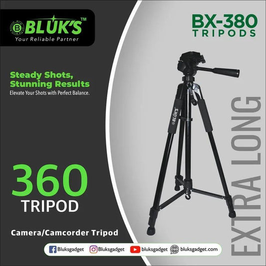 360° Smart Tracking Tripod – Portable Camera & Mobile Stand with Multi-Angle Shooting