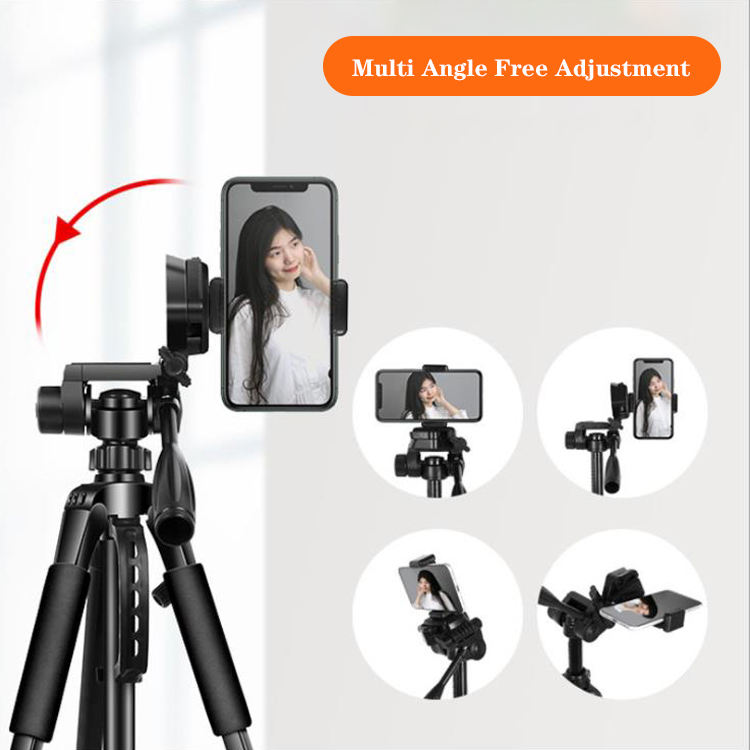 360° Smart Tracking Tripod – Portable Camera & Mobile Stand with Multi-Angle Shooting